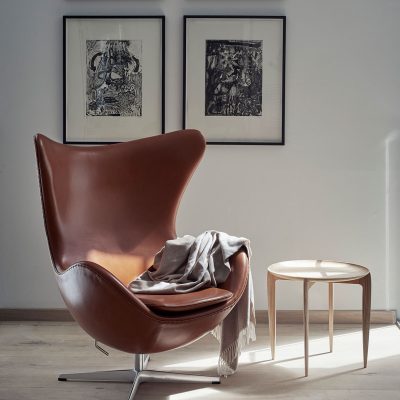 EGG™ 3316 Lounge Chair, Leather