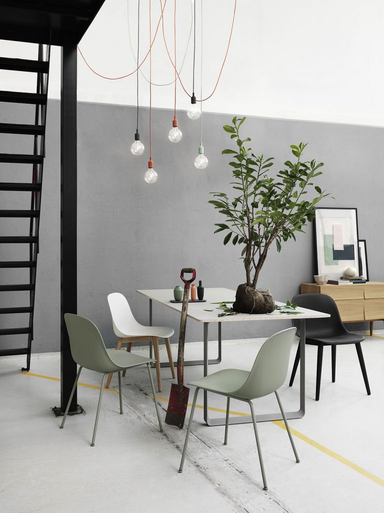 E27 Pendant Lamp, White