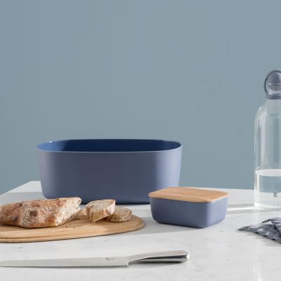 BOX IT Bread Box, Warm Grey
