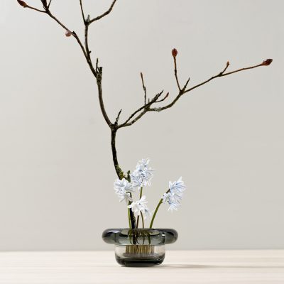SIRKEL Tealight Holder, Light Grey