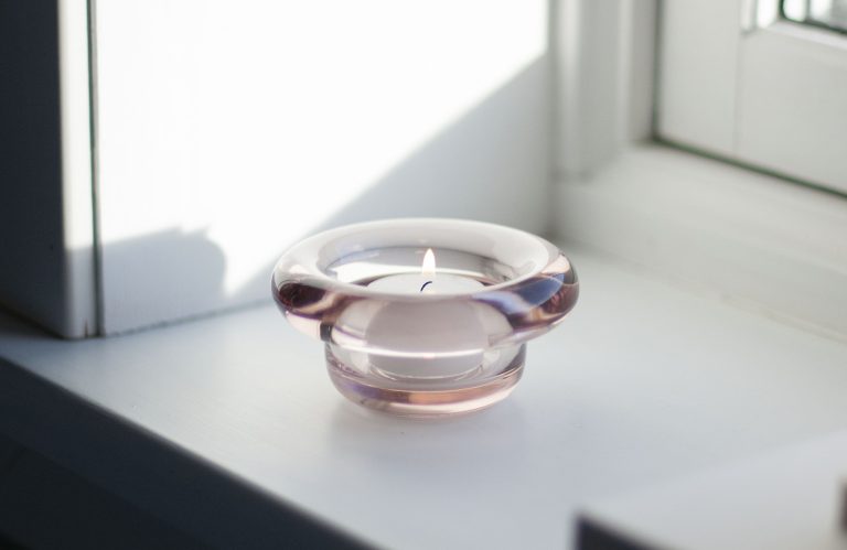SIRKEL Tealight Holder, Primerose Pink