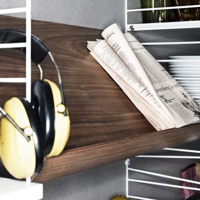 STRING Magazine Shelves Solid, w58cm