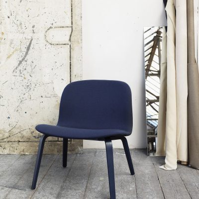 VISU Lounge Chair, Textile Seat