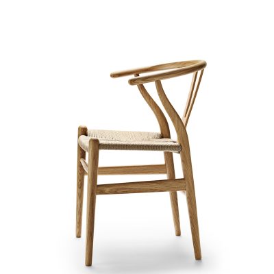 CH24 WISHBONE Chair, Beech Soap - Natural