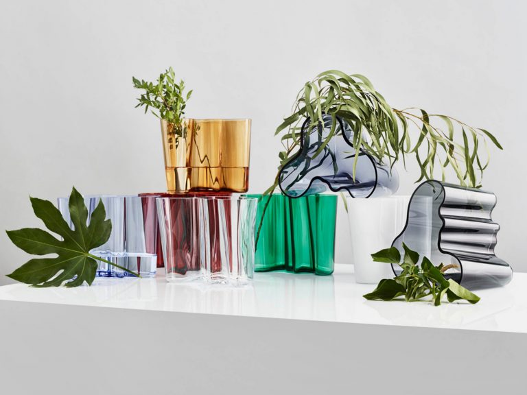 ALVAR AALTO Vase 95mm, Clear