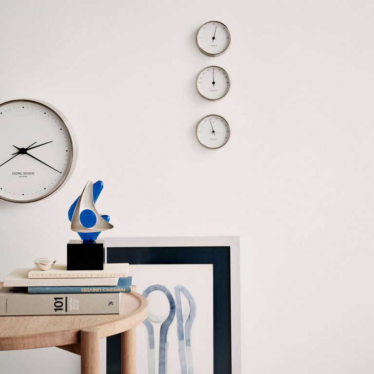 HK BAROMETER, Steel-White