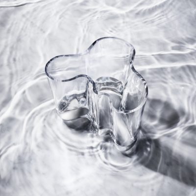 ALVAR AALTO Vase 95mm, Clear