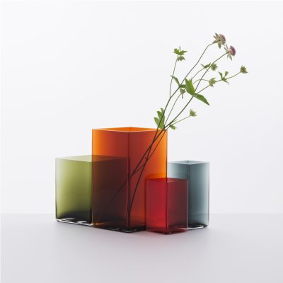 RUUTU Vase 205 x 180, Moss Green