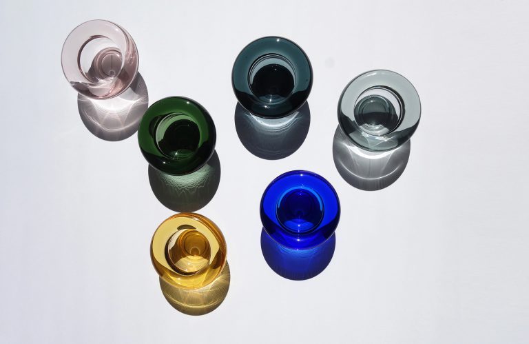 SIRKEL Tealight Holder, Cobalt Blue