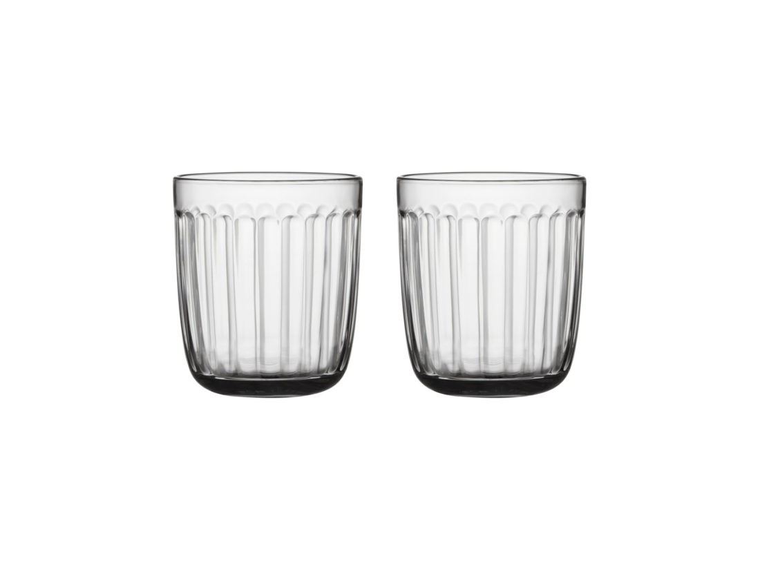RAAMI Tumbler Set of 2, Clear