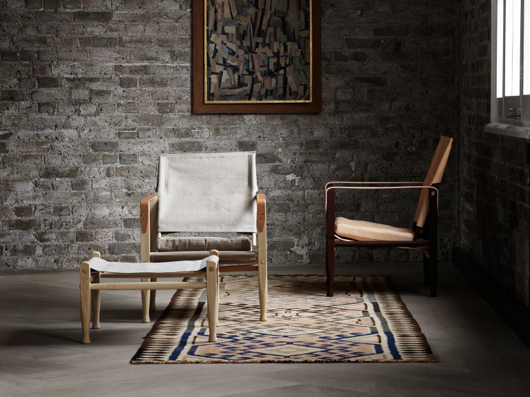 SAFARI Chair, Oiled Ash, Leather