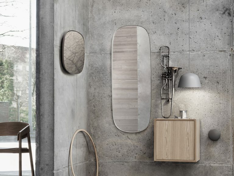 FRAMED Mirror Small, Dark Green
