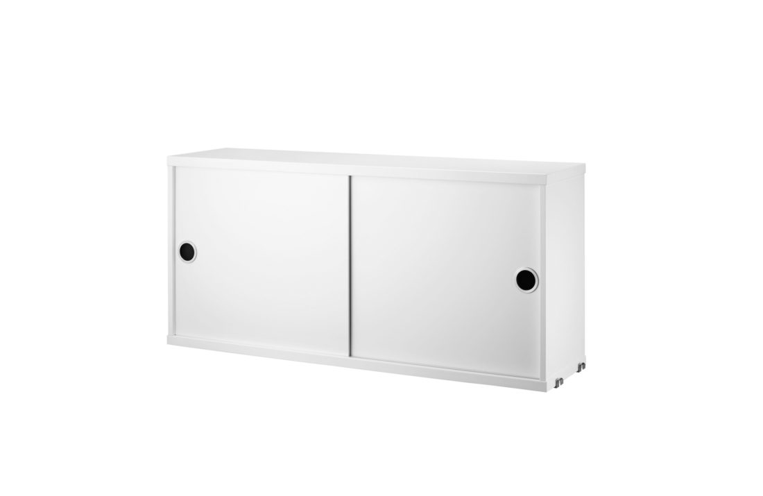 STRING Cabinet with Sliding Doors, D20