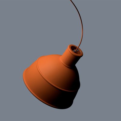 UNFOLD Pendant Lamp, Terracotta