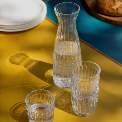 RAAMI Tumbler Set of 2, Clear