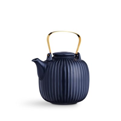 HAMMERSHOI Teapot Indigo Blue