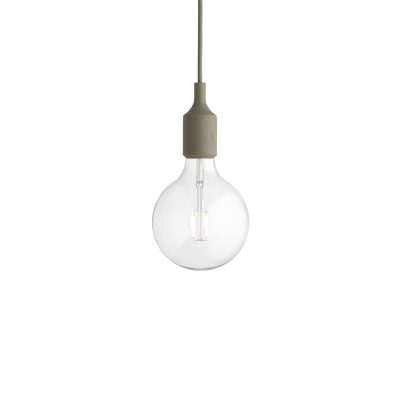 E27 Pendant Lamp, Olive