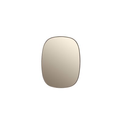 FRAMED Mirror Small, Taupe-Taupe