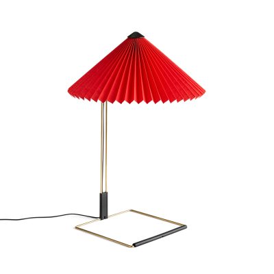 MATIN Table Lamp L, Bright Red