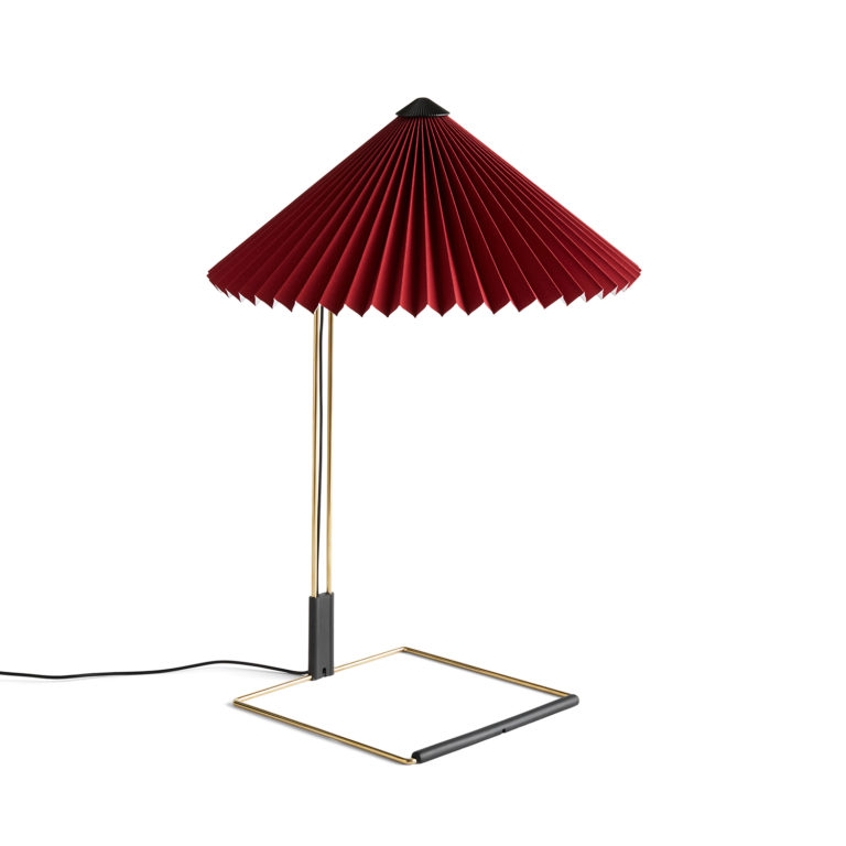 MATIN Table Lamp L, Oxide Red