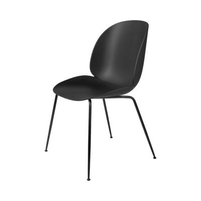 BEETLE Dining Chair, Conic Base, Black
