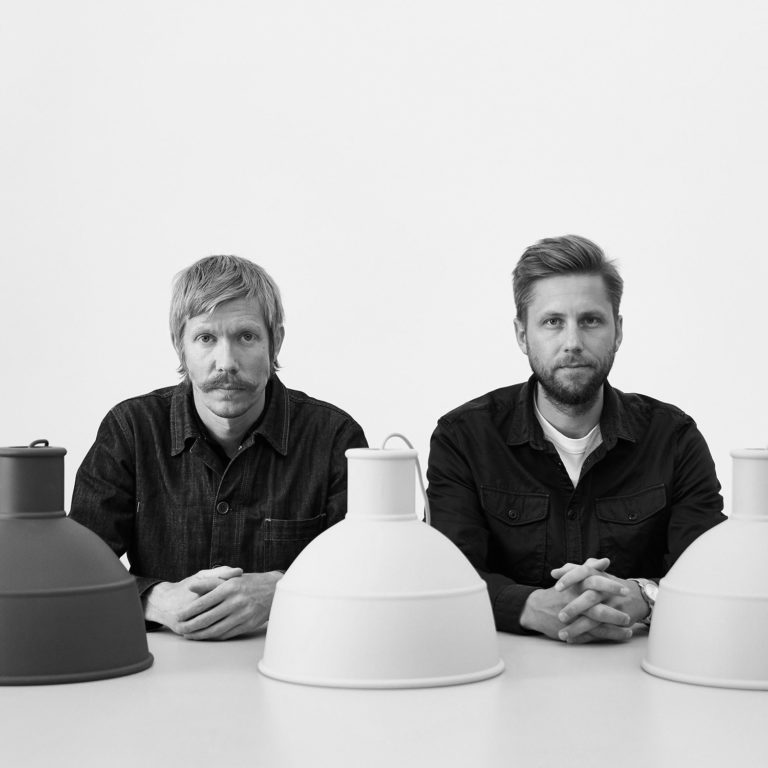Designer Form Us With Love of UNFOLD Pendant Lamp, Terracotta