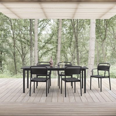 LINEAR Steel Armchair