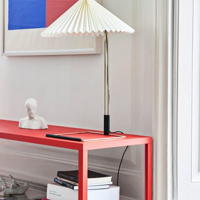 MATIN Table Lamp S, Bright Red