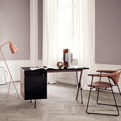 GRÄSHOPPA Floor Lamp, Oyster White