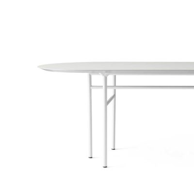 SNAREGADE Table Oval, Light Grey