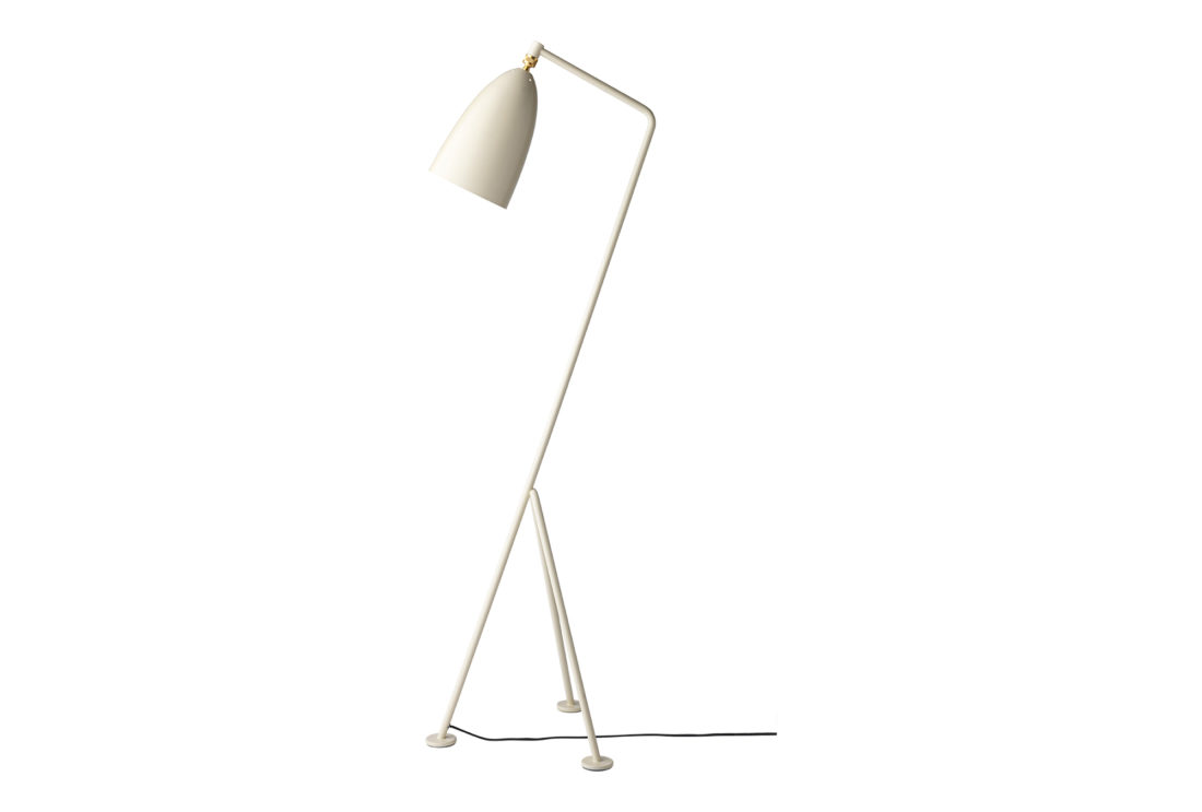 GRÄSHOPPA Floor Lamp, Oyster White