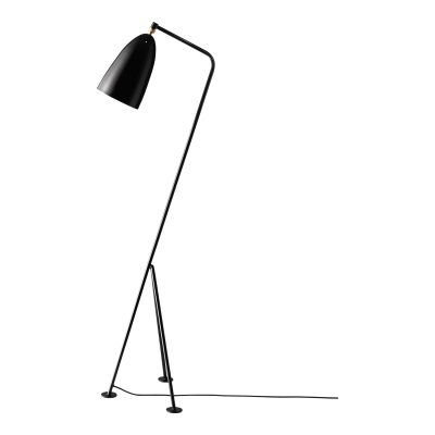 GRÄSHOPPA Floor Lamp, Black Semi Matt