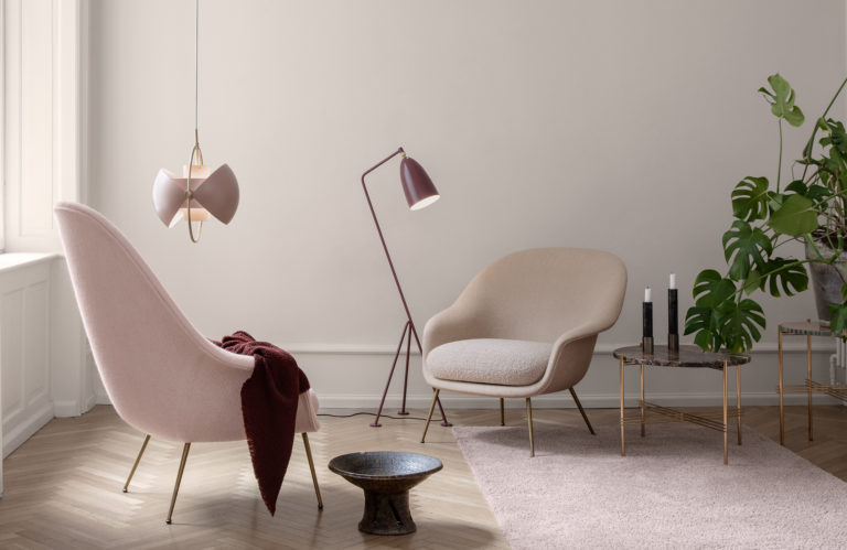GRÄSHOPPA Floor Lamp, Oyster White