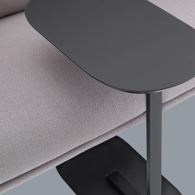 RELATE Side Table, Oak/Black