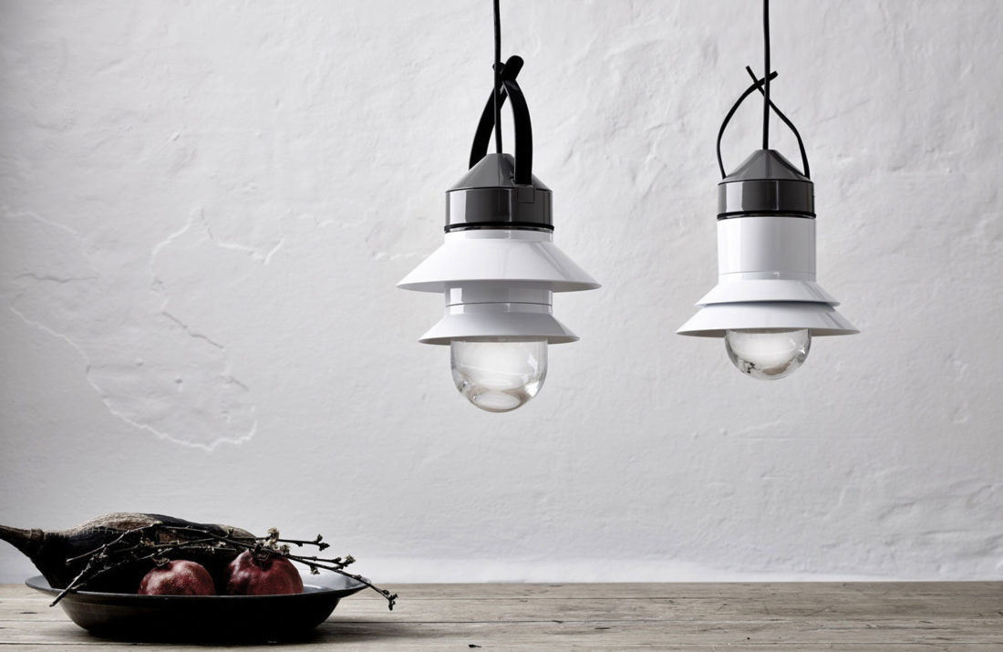SANTORINI Outdoor Pendant, White