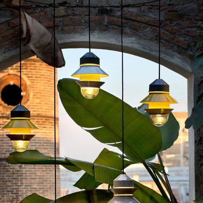 SANTORINI Outdoor Pendant, White