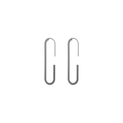 THINNER Earrings Oval