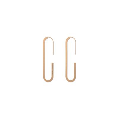 THINNER Earrings Oval