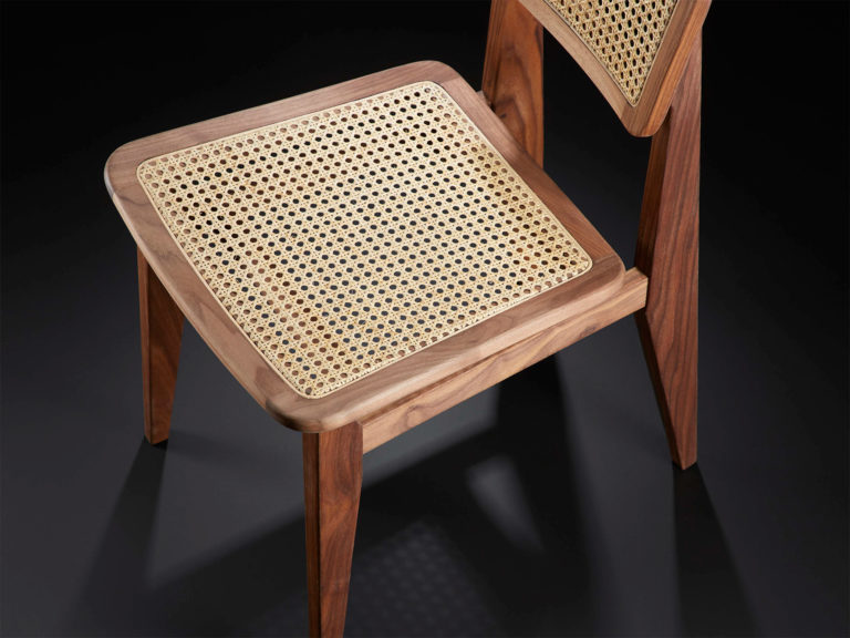 C Chair, All French Cane