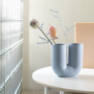 KINK Vase, Light Blue