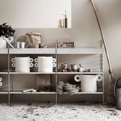 STRING Shelves Galvanized