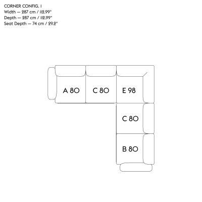 IN SITU Modular Sofa, Corner