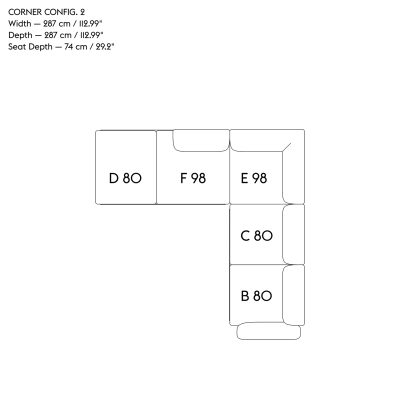 IN SITU Modular Sofa, Corner