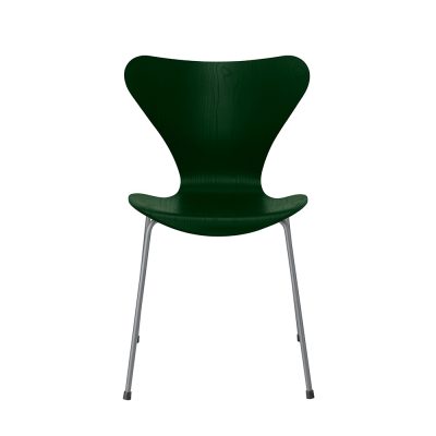 SERIES 7™ 3107 Chair, Silver Grey Base - Coloured Ash, Evergreen