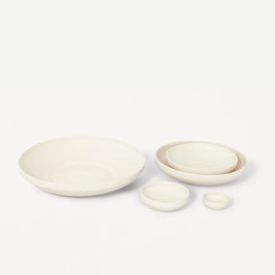 SHALLOW BOWL Set, Natural