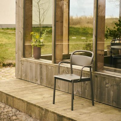 LINEAR Steel Armchair