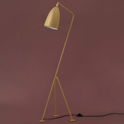 GRÄSHOPPA Floor Lamp, Olive Brown