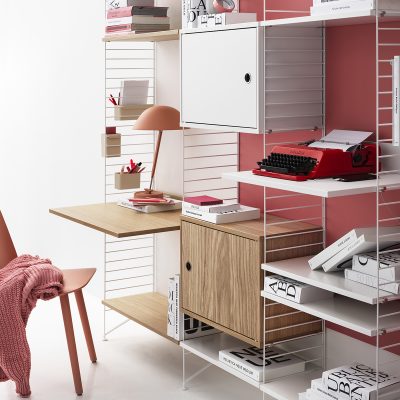STRING Cabinet with Swing Door