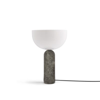 KIZU Table Lamp Gris du Marais Marble, Large