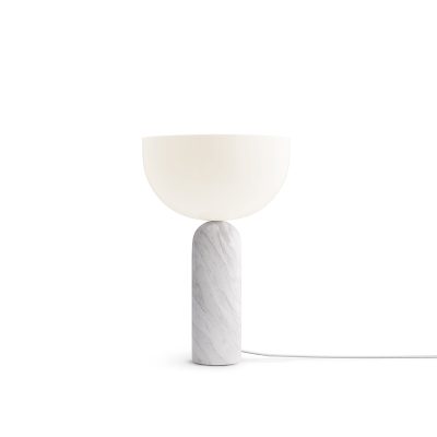KIZU Table Lamp White Marble, Large